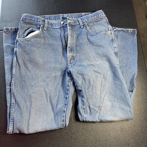 Rustler Men's Blue Jeans size 36x32 Straight